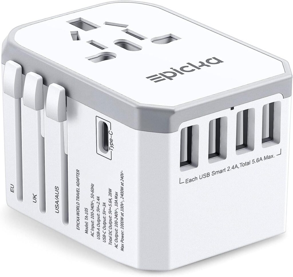 EPICKA Universal Travel Adapter Charger 1